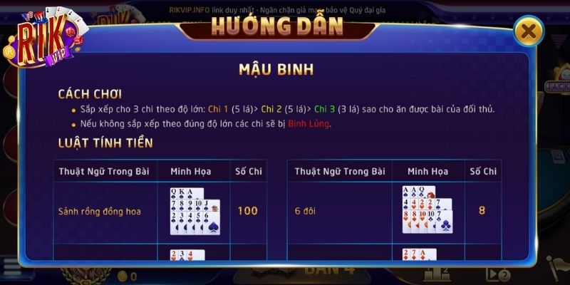 Quy tắc chia bộ bài cơ bản