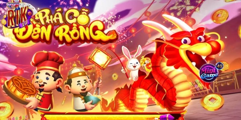 Chủ đề Trung Thu rực rỡ trong game phá cỗ đèn rồng Rikvip